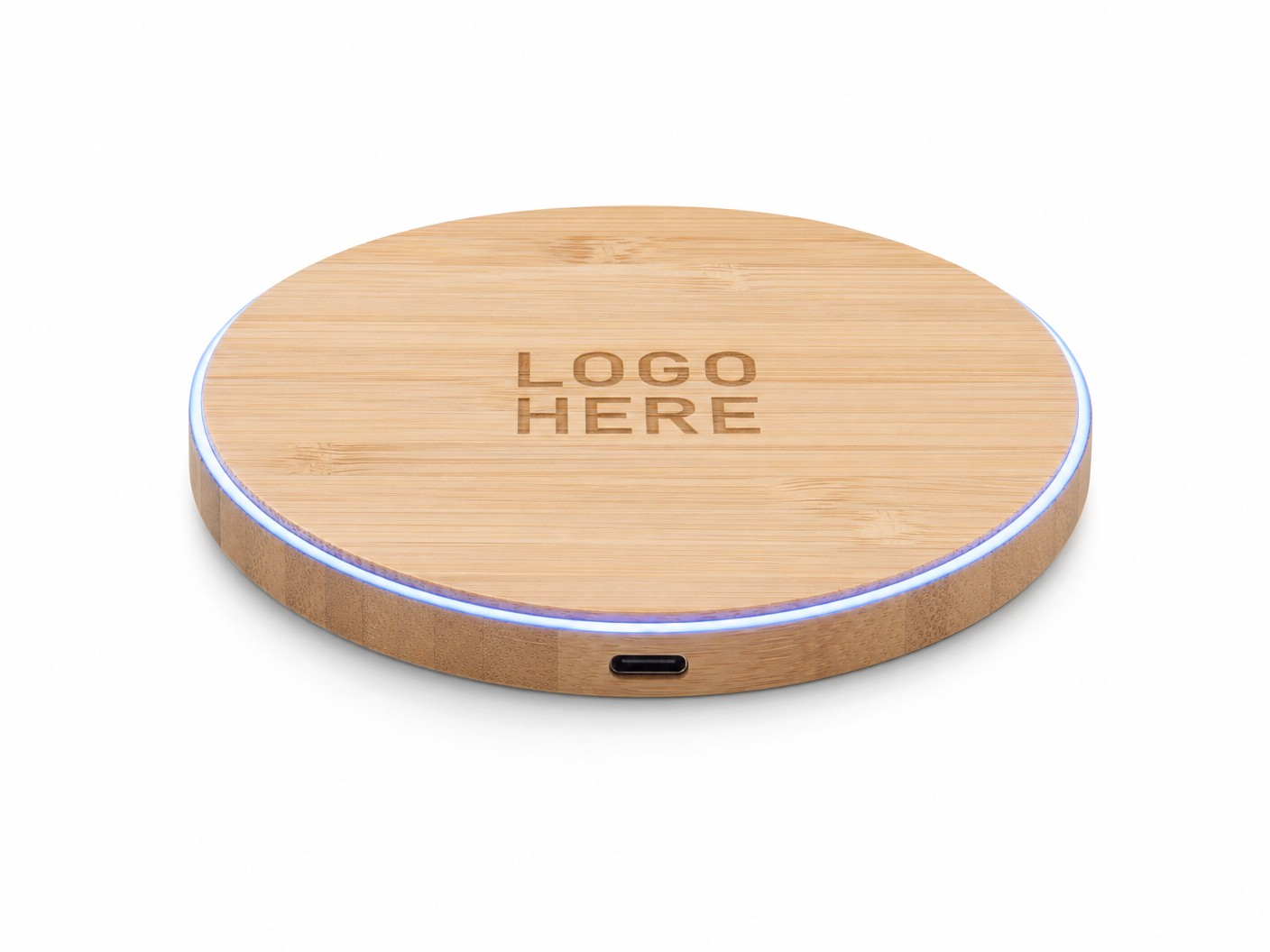 Wireless Charging Pad with Logo